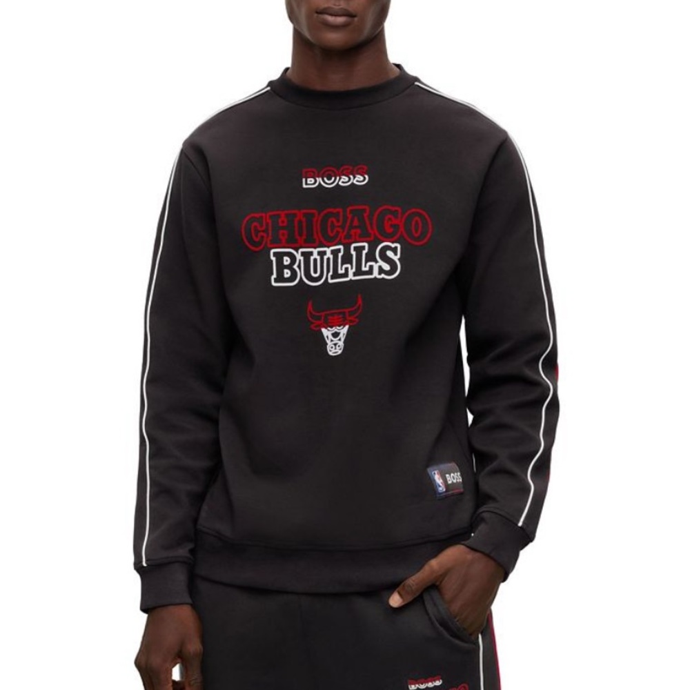 BOSS X NBA Chicago Bulls Regular Fit Sweatshirt